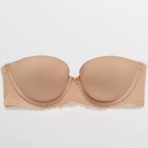 Aerie Real Happy Strapless Push Up Bra 30B